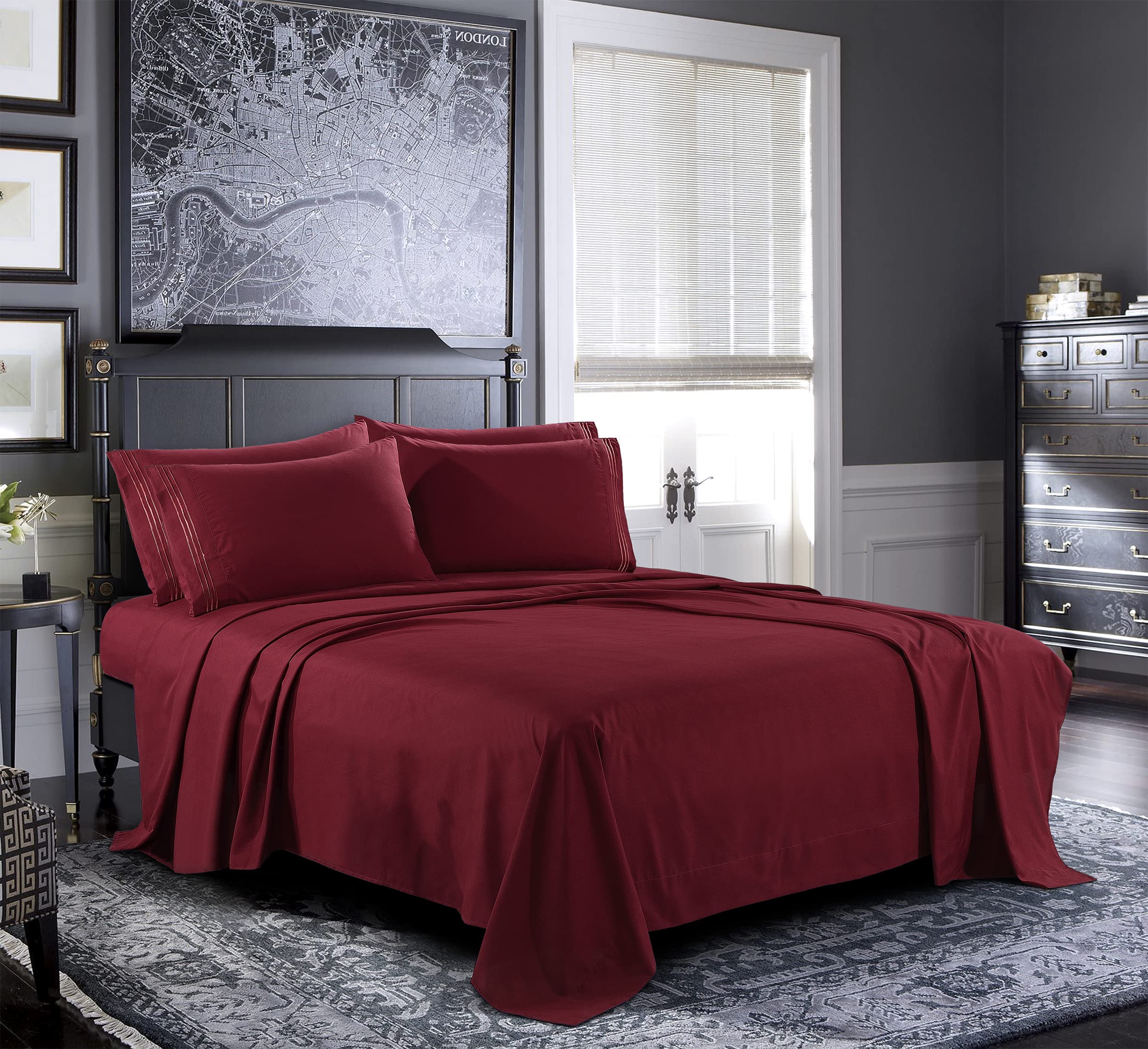 Amazon.com: Bed Sheets - King Sheet Set 