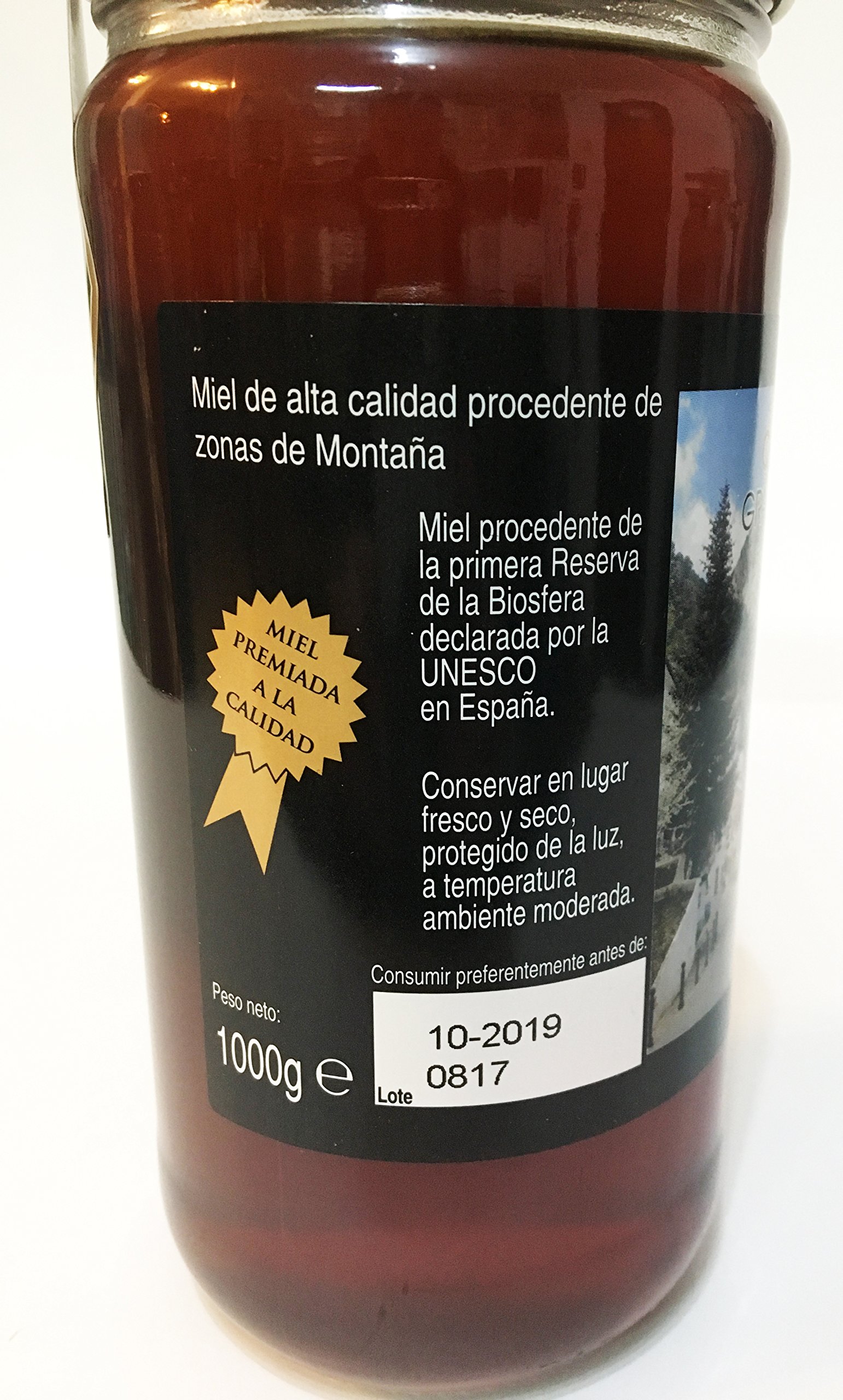 Miel Ecologica Ecomiel Mil Flores de Montaña. Ecomiel Grazalema. La Maroma Gourmet. Productos Andaluces de La Sierra de Grazalema, Cádiz, España. (1)