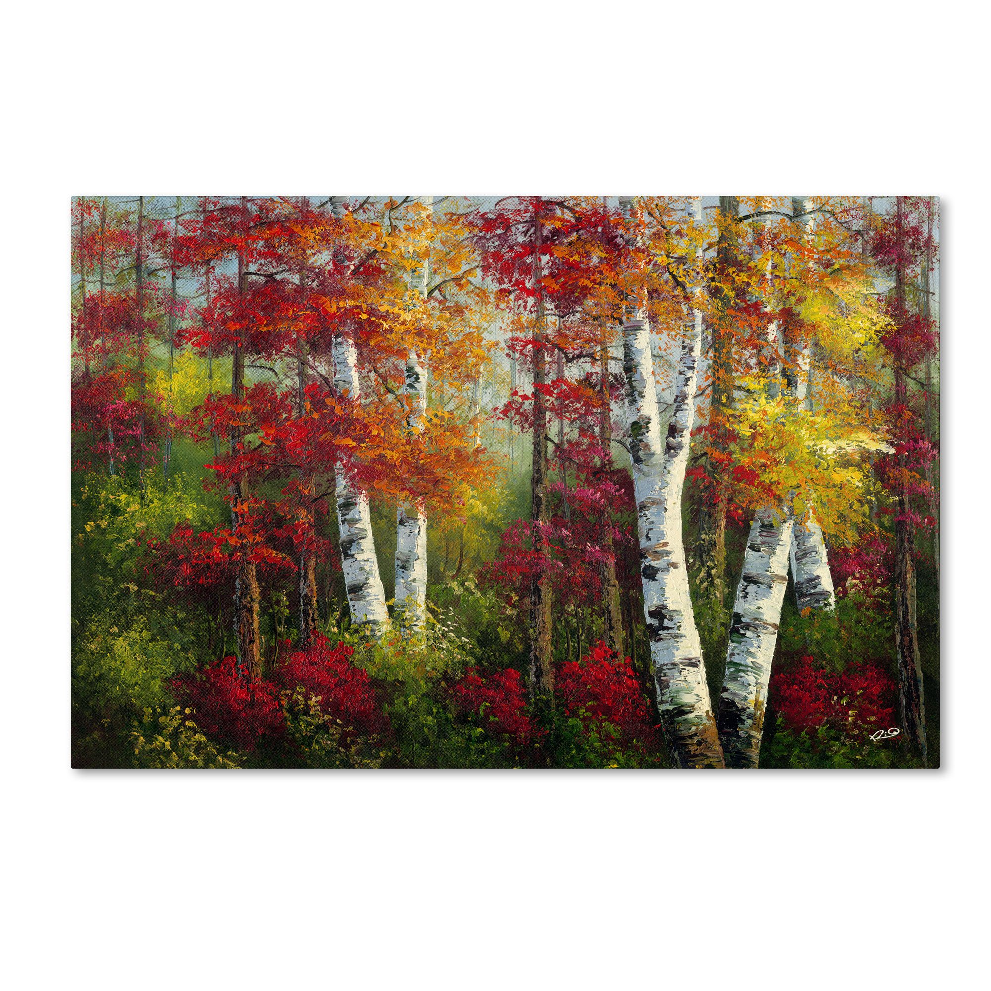 Trademark Fine Art Indian Summer Artwork by Rio, 22 by 32-Inch