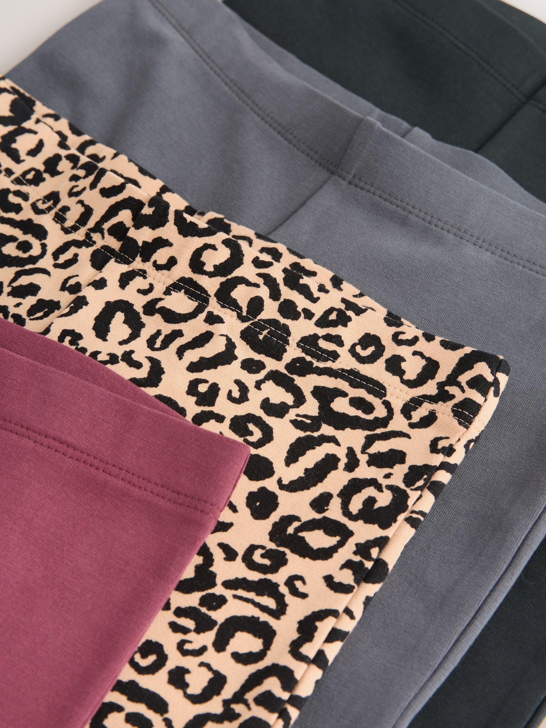 NEXT Mädchen Ausgestellte Leggings im 4er-Pack