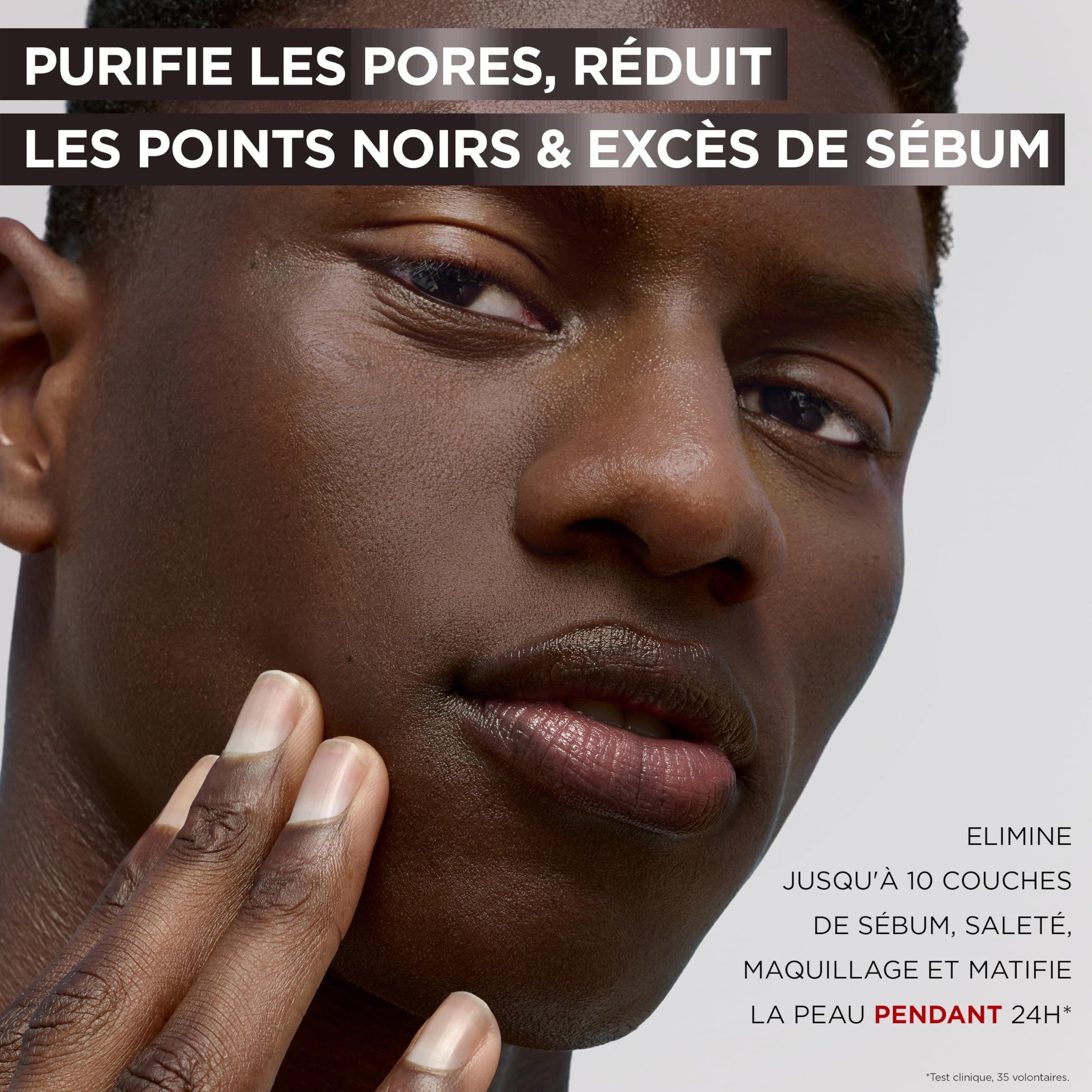 Garnier Pure Active - Gel Nettoyant Charbon - Réduit Points Noirs & Boutons - Nettoie & Désincruste les Pores - BHA & Charbon - Vegan & Cruelty Free - Peaux à Tendance Acnéiques - 250 ml