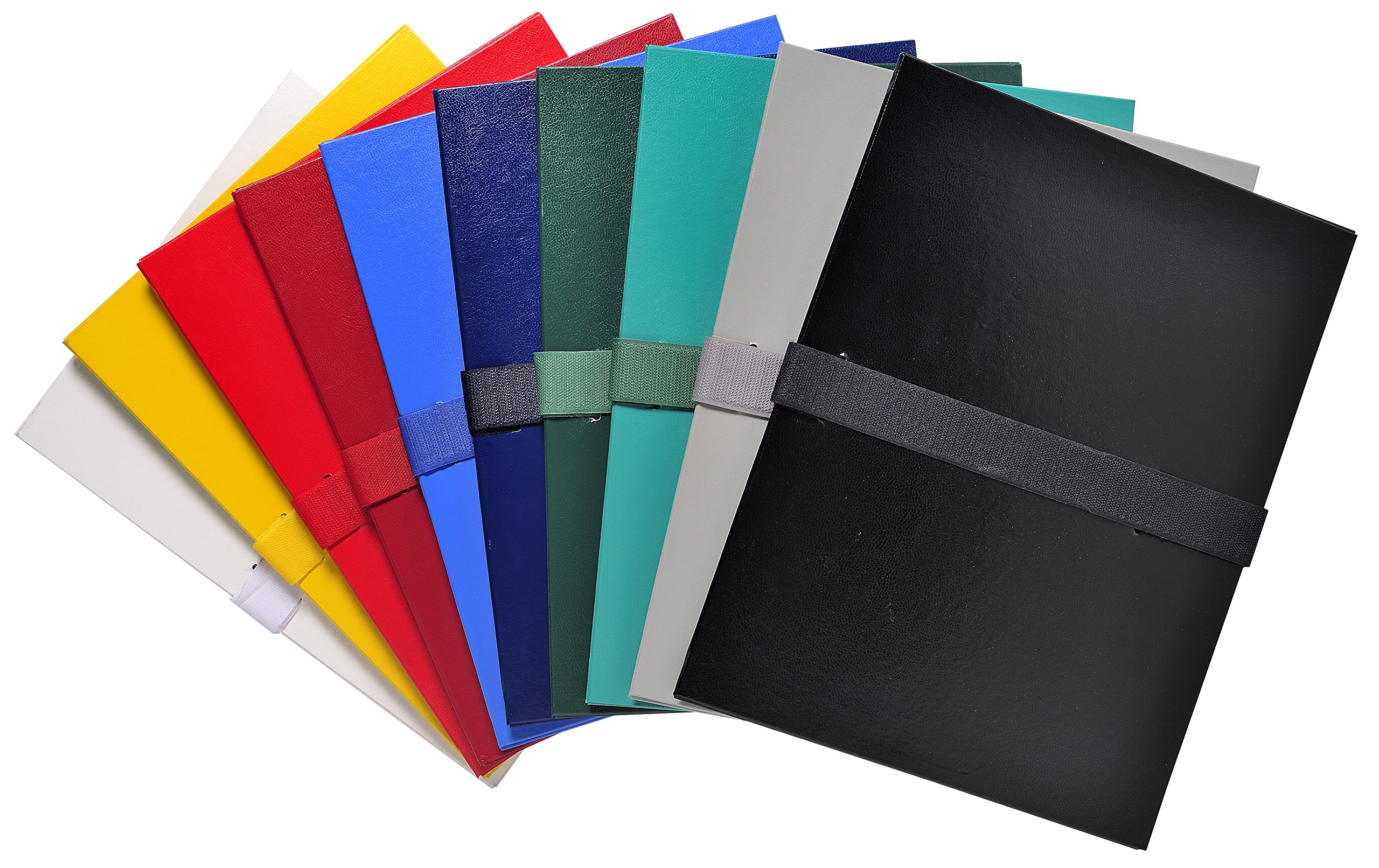 Exacompta 10 Cartelle Soffietto Balacron A4 1000 fogli Assortiti