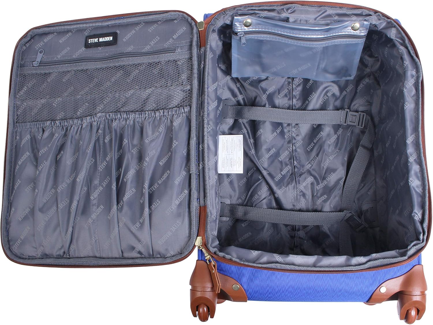 Review Steve Madden Designer Luggage Collection Lightweight Softside