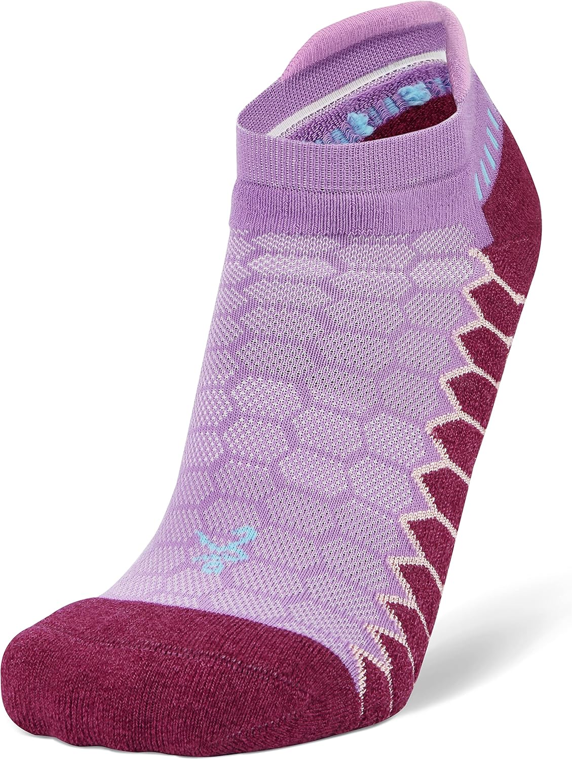 Balega Silver Compression Fit Performance No Show Athletic Running Socks for Men and Women (1 Pair)