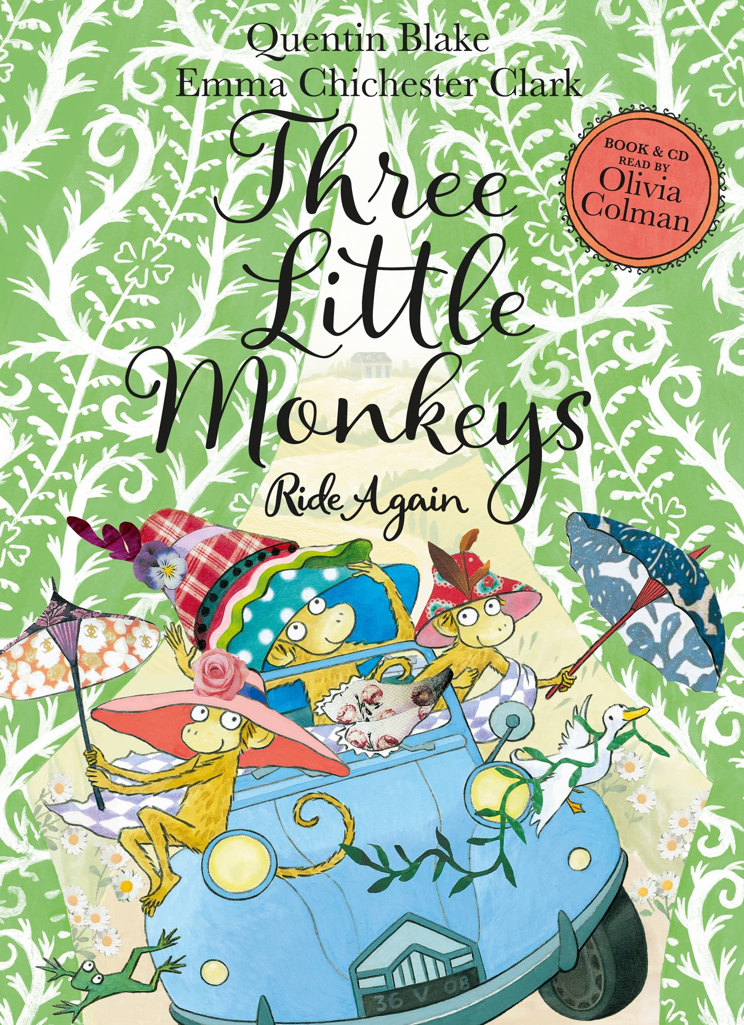 Three Little Monkeys Ride Again: Book & CD