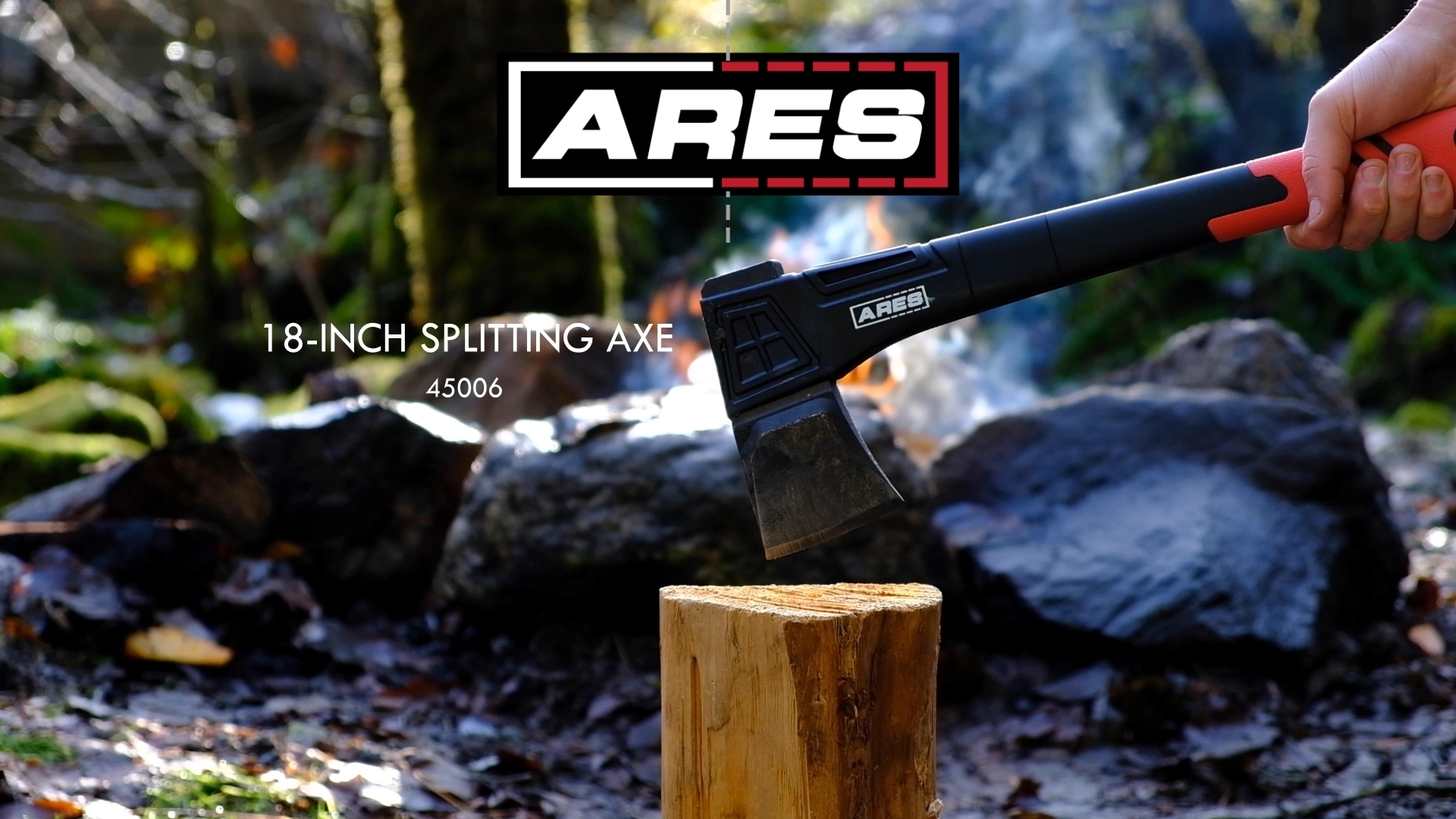 Amazon.com : ARES 45006 – 18-Inch Splitting Axe – Lightweight