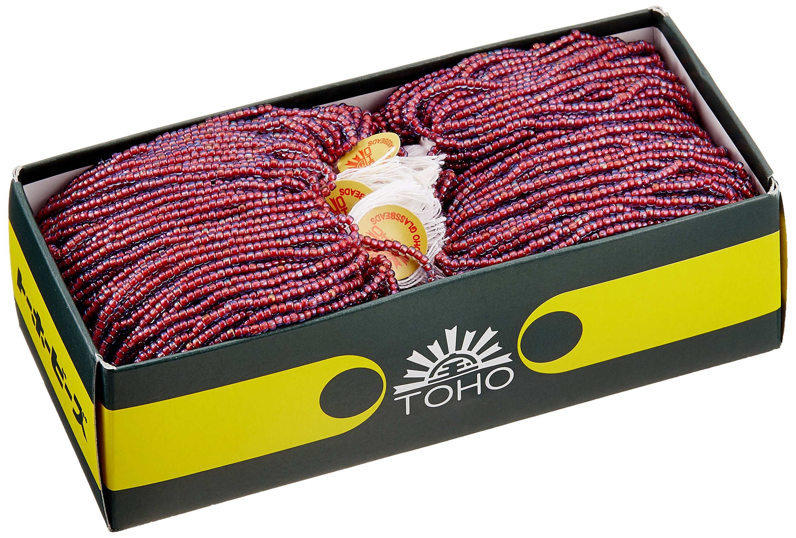 TOHO 丸小ビーズ 6束入り 糸通しビーズ 外径約2.2mm No.329 60m入り Amazon | TOHO 丸小ビーズ 6束入り 糸通しビーズ 外径約2.2mm No