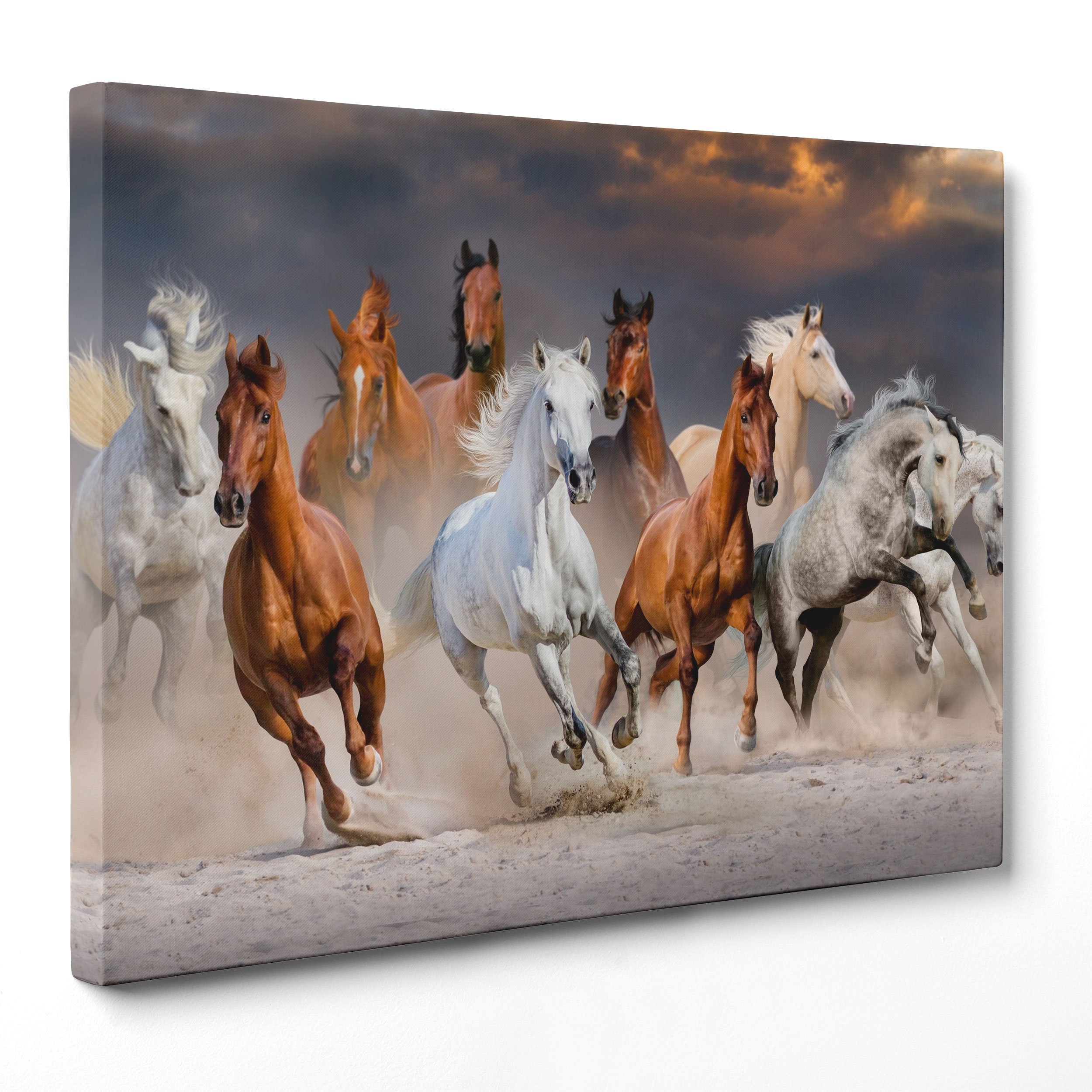 ConKrea QUADRO SU TELA CANVAS - INTELAIATO - PRONTO DA APPENDERE - Roma - Colosseo - 30x40cm - Senza Cornice - (cod.1417