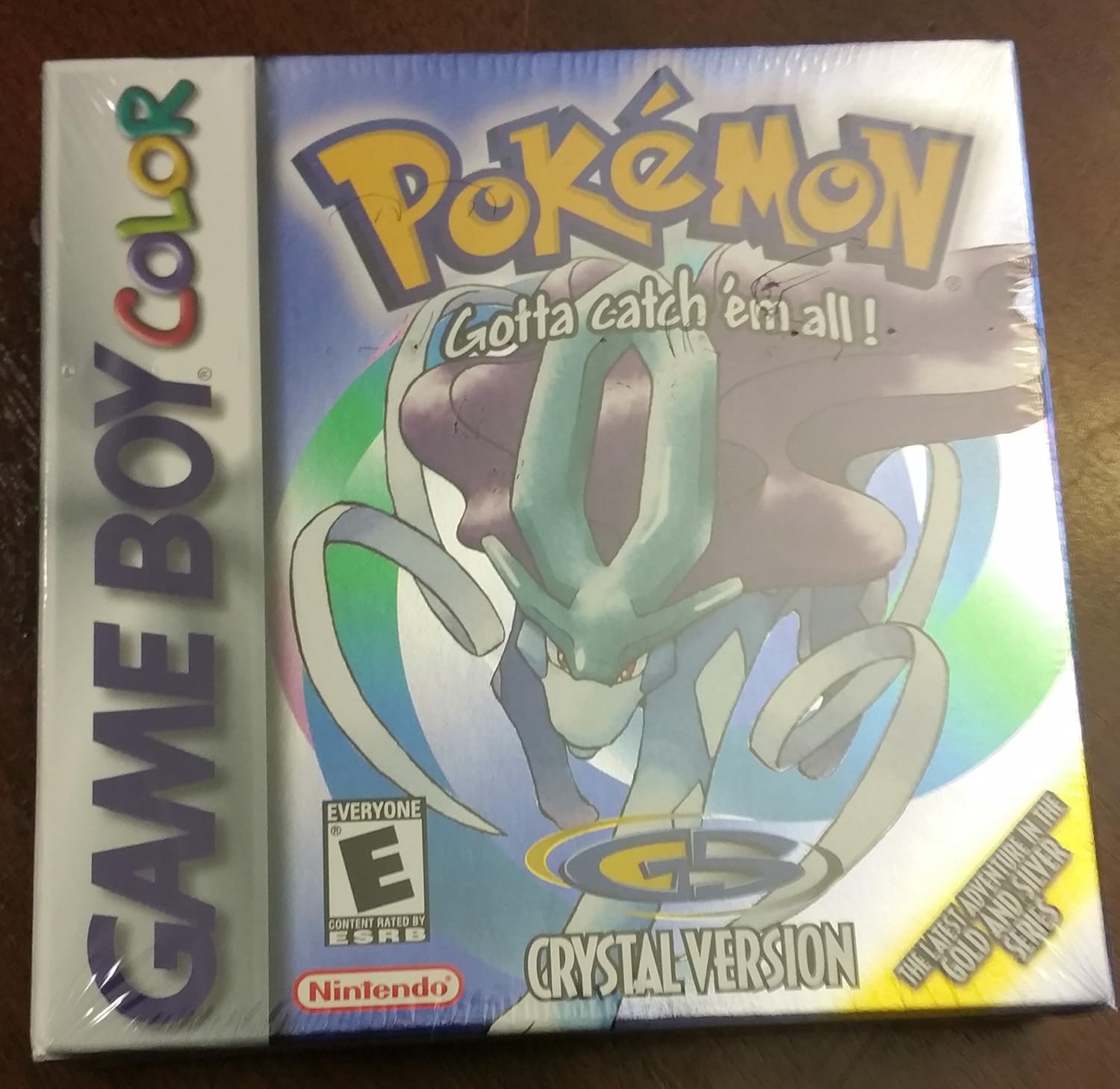 Pokémon Cristal Version Sur Game Boy Color - Complet Boîte Et Notice - Très Bon état