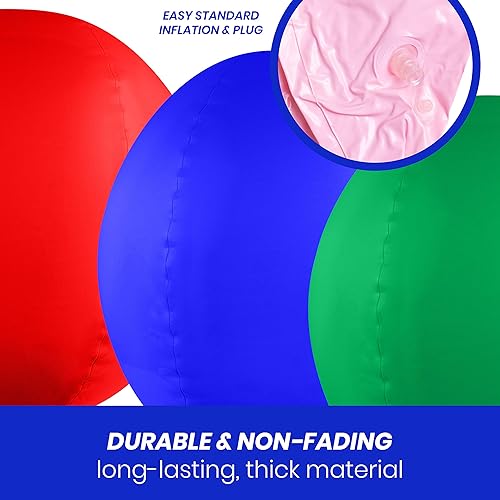 Miniatura 5 de Reutilizable Globo Cluster Kit wEstaca color rojoblancoazul