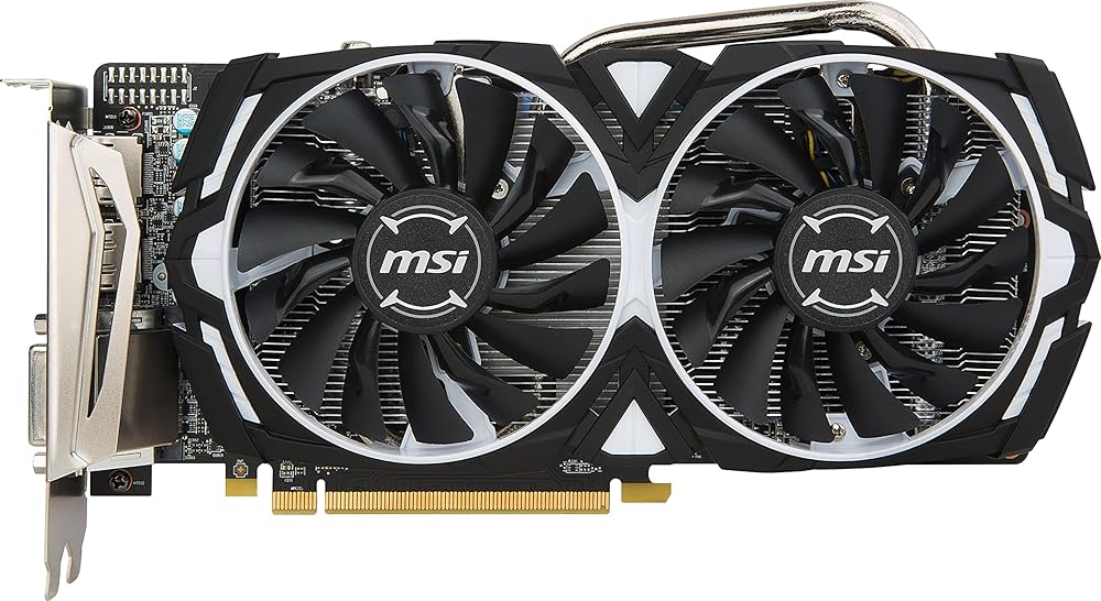 MSI Gaming Radeon RX 570 256-bit 8GB GDRR5 DirectX 12 VR Ready CFX Graphcis Card thumbnail 3