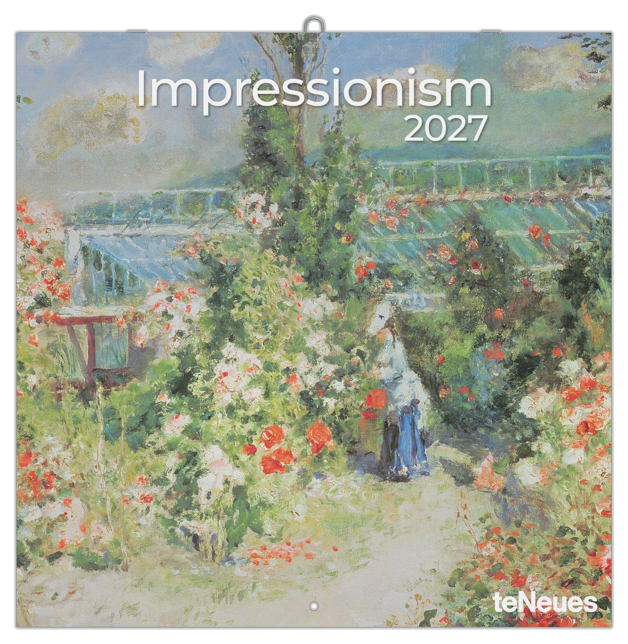 Impressionism 2027: Wandkalender 30x30 cm (30x60 cm geöffnet), Kunstkalender mit impressionistischen Meisterwerken
