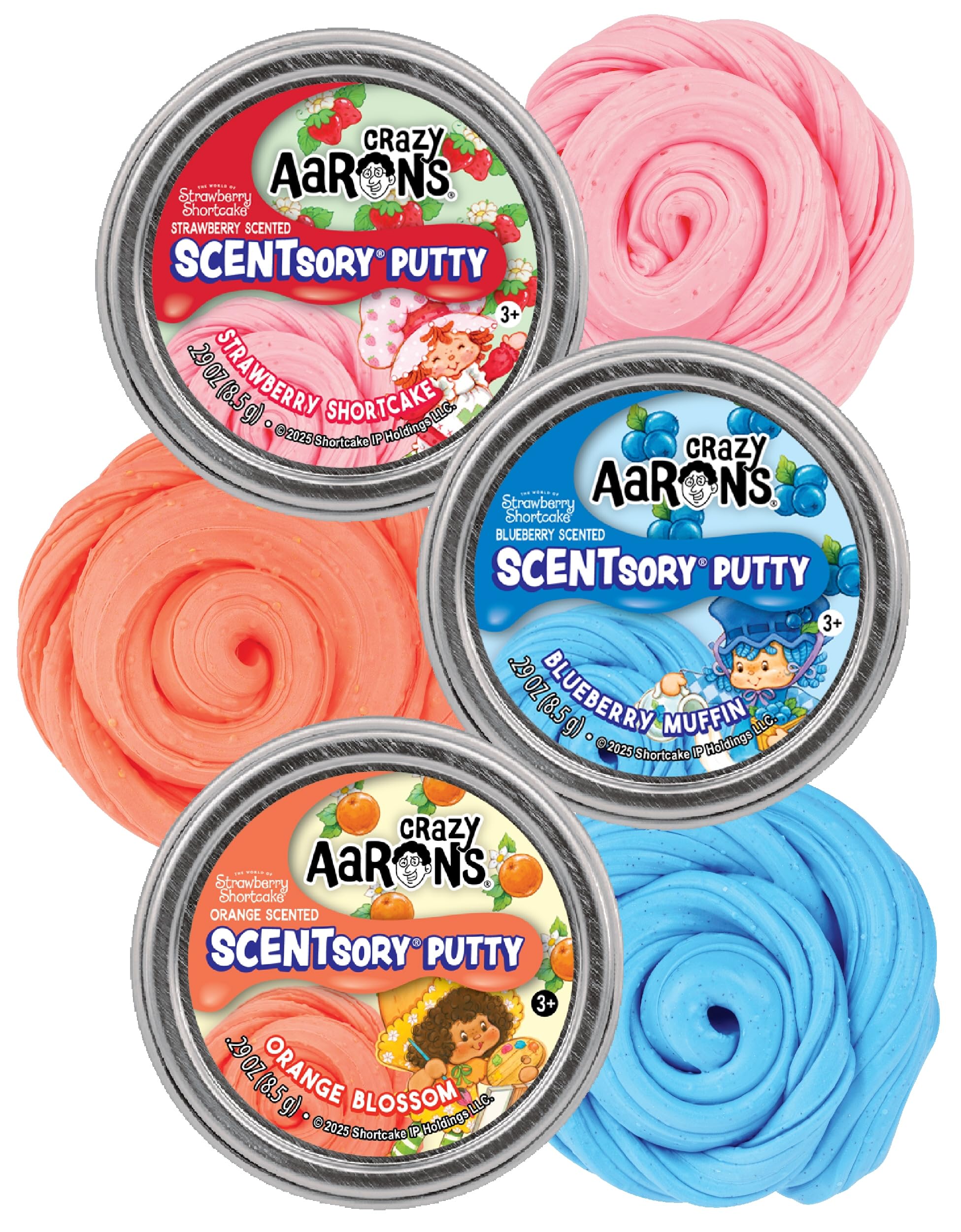 Amazon.com: Crazy Aaron's Scent Sory Putty Strawberry Shortcake
