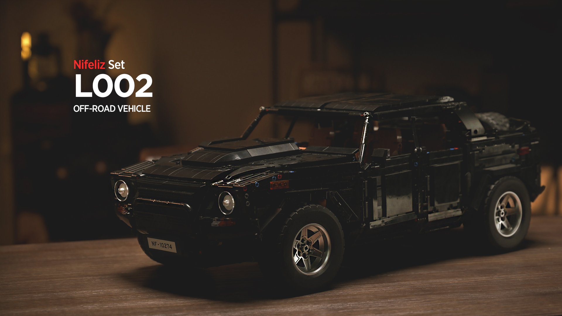 Nifeliz L002 Auto Fuoristrada Scala 1:8 – Modellino Da Costruire 3983 Pezzi Per Adulti – Regalo Offroad - 4