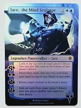 Mind Sculpter Jace, The Mind Sculptor #01 Foil by KG - Alternative Custom