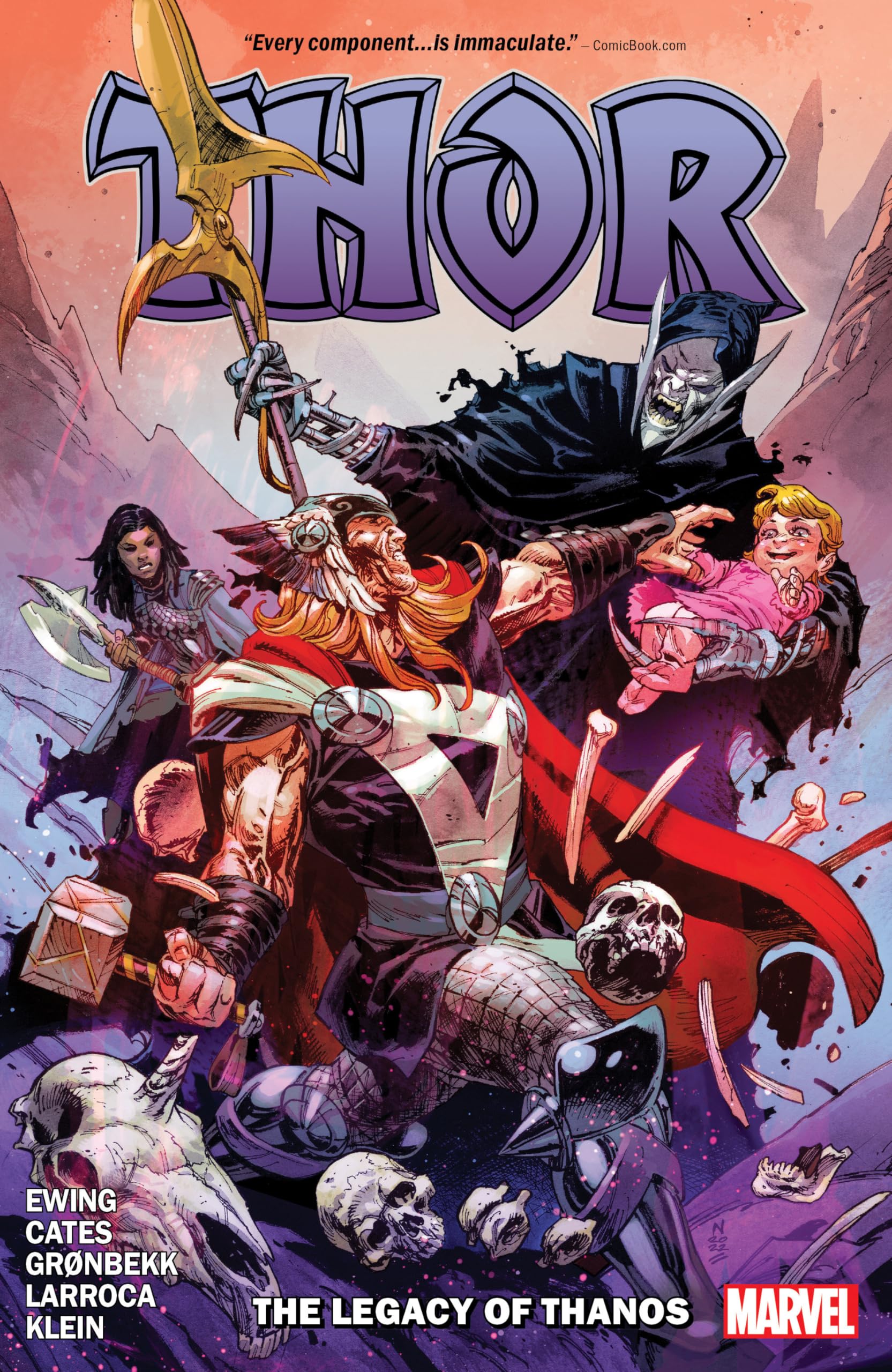 Thor by Donny Cates Vol. 5: The Legacy of Thanos by Donny Cates (Paperback Book)