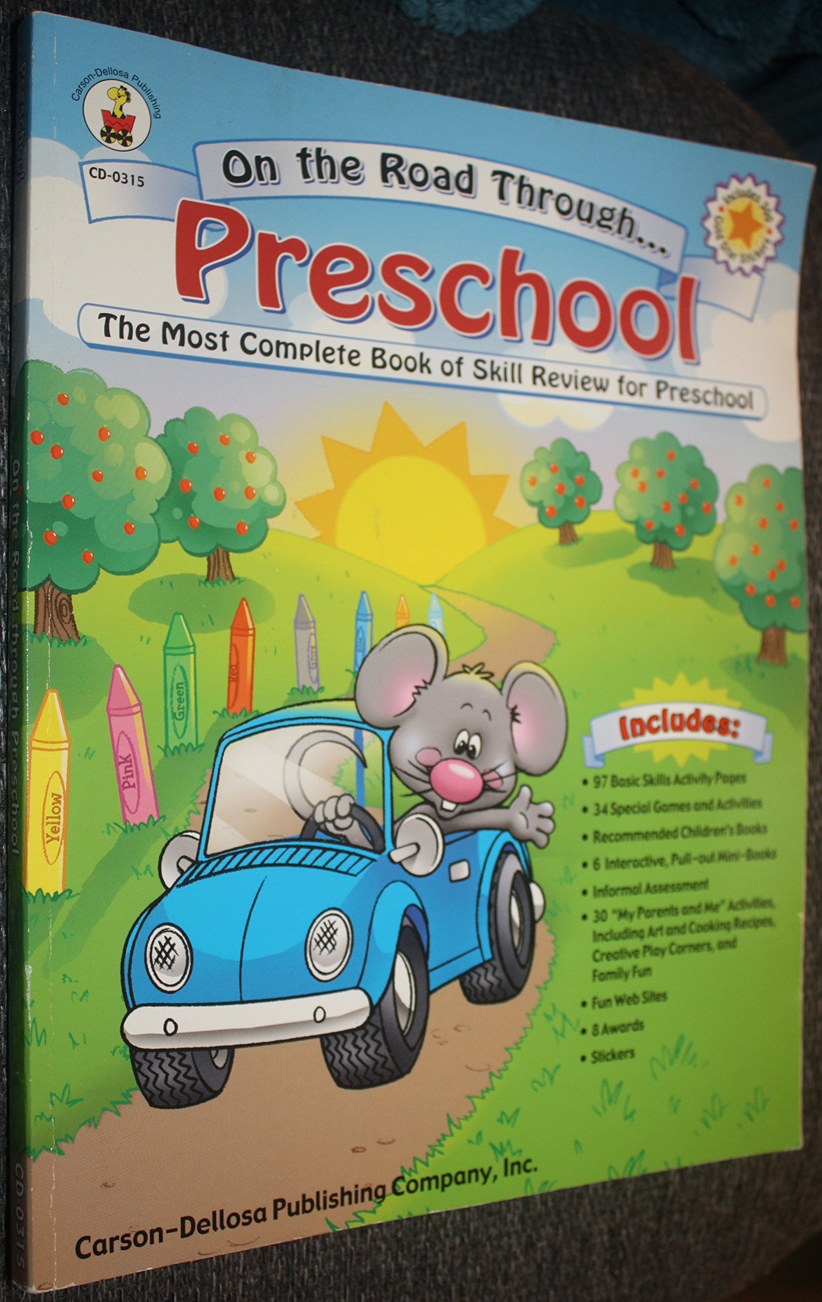 Buy On the Road Through Preschool: The Most Complete Book of Skill Review for Preschool — BookShops.in