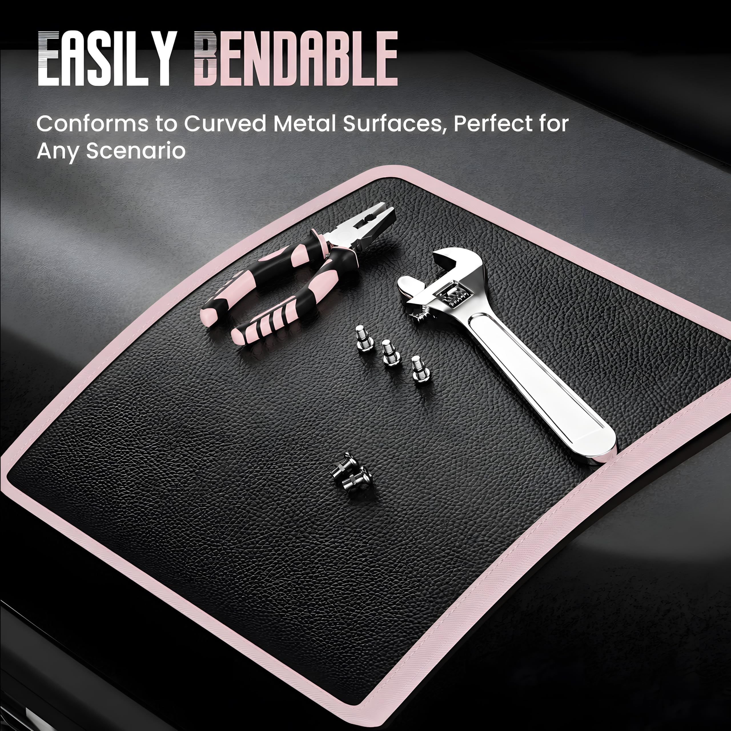 2 Pack Magnetic Tool Mat, 40 lbs Magnetic Tool Holder — Amazon image 7