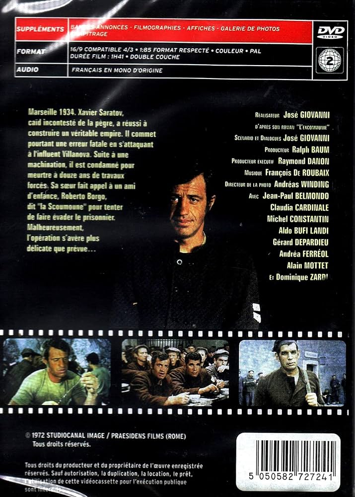 Amazon.co.jp: La Scoumoune : DVD