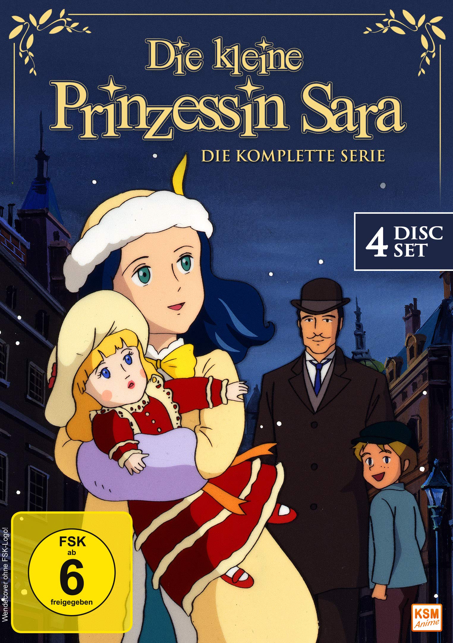 Die kleine Prinzessin Sara - Gesamtedition [4 DVDs]