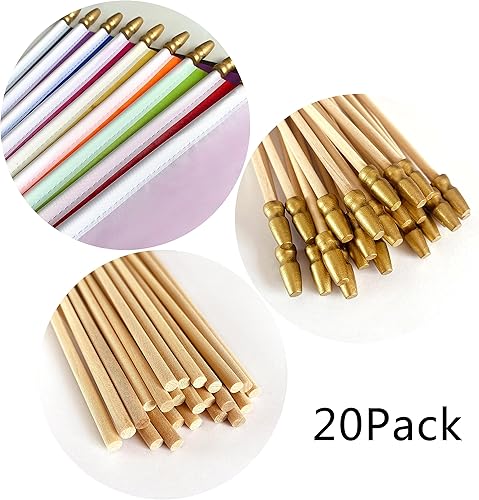 Miniatura 4 de Paquete de 20 banderas de sublimación en blanco de color sólido en palo de madera, pequeñas, lisas, blanco, rojo, azul, amarillo, verde, naranja,