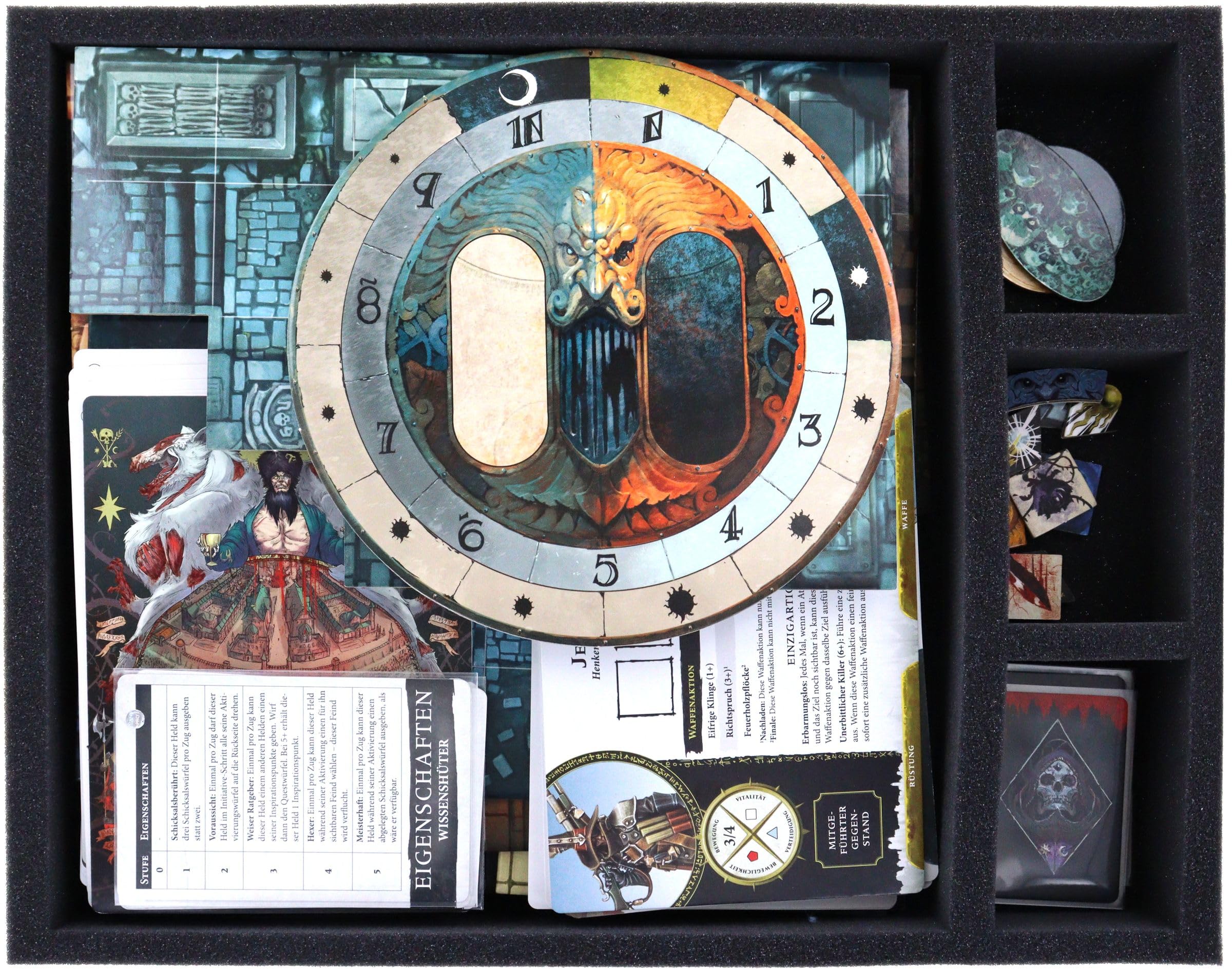Feldherr Storage Box FSLB310 + Storage Box FSLB055 kompatybilne z Warhammer Quest: The Cursed City - gra podstawowa + Nightwars + Nemesis