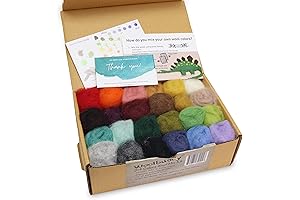 Wool Buddy Premium Quality Felting Wool for Crafters
