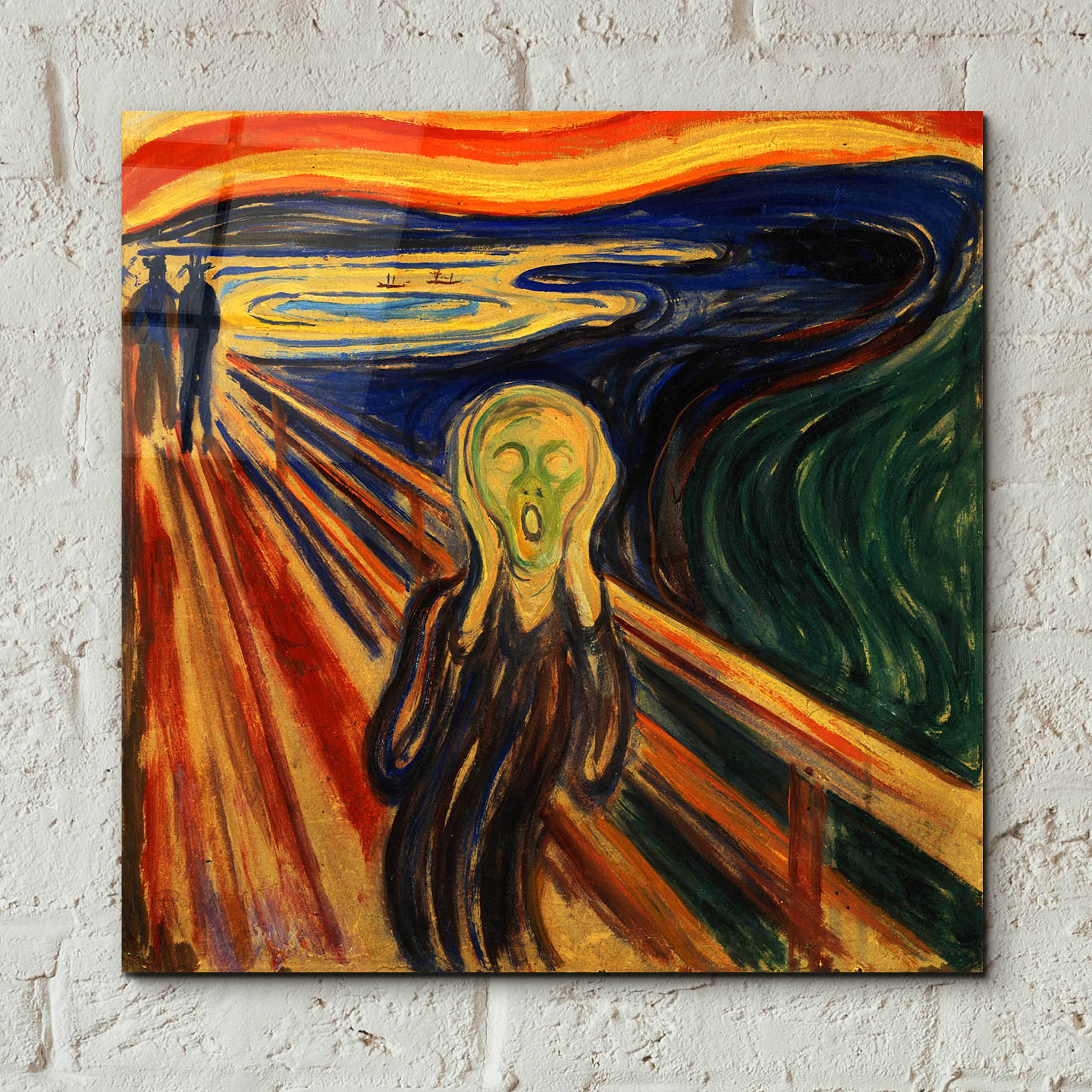 Amazon.com: Epic Art 'The Scream' by Edvard Munch, Acrylic Glass