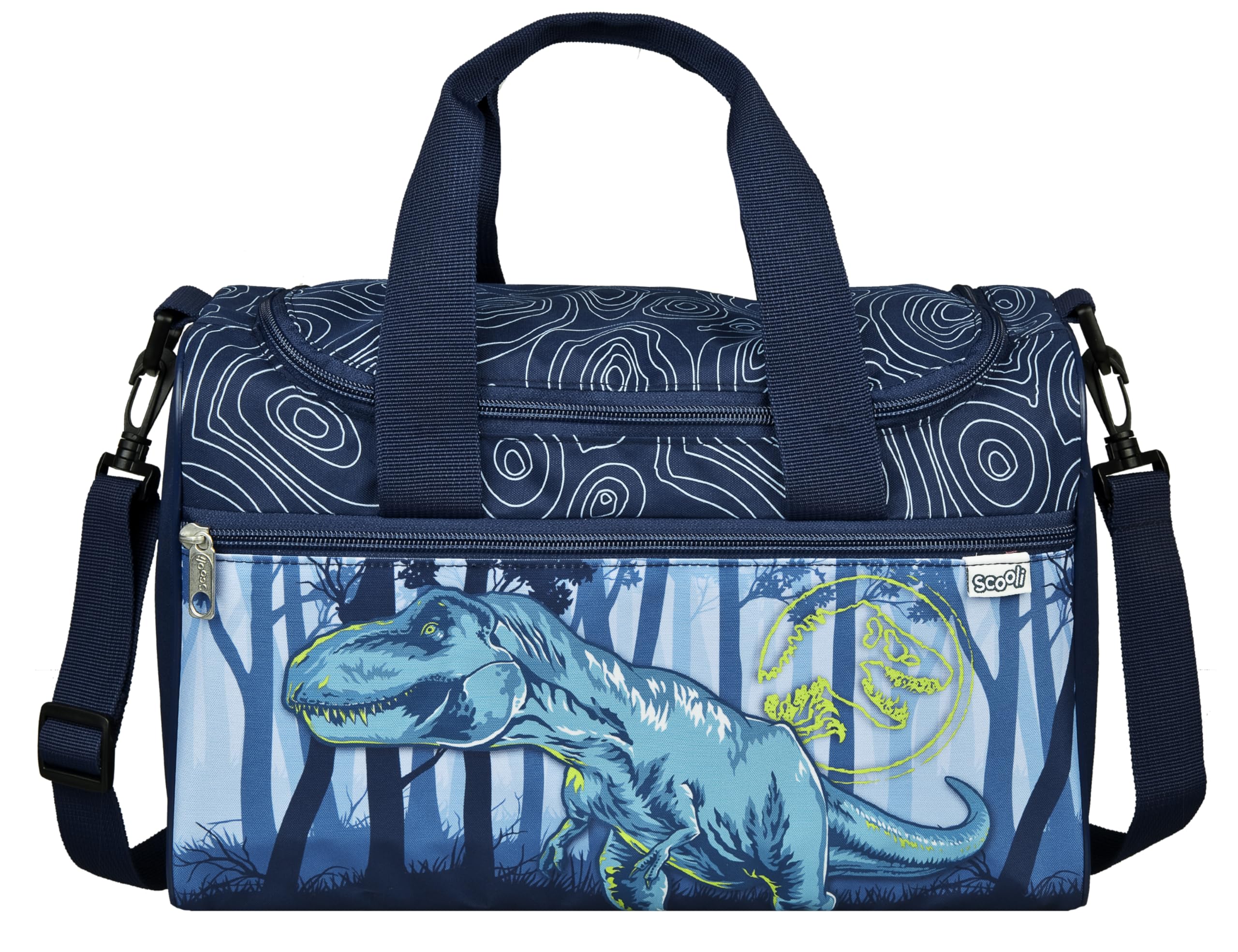 Scooli - Sports Bag for Children - 23 x 35 x 16 cm - Spacious Main Compartment - Adjustable Shoulder Strap - School Accessories - Shoulder Bag, Jurassic World, 23 x 35 x 16 cm, Children's Sports Bag — image 1
