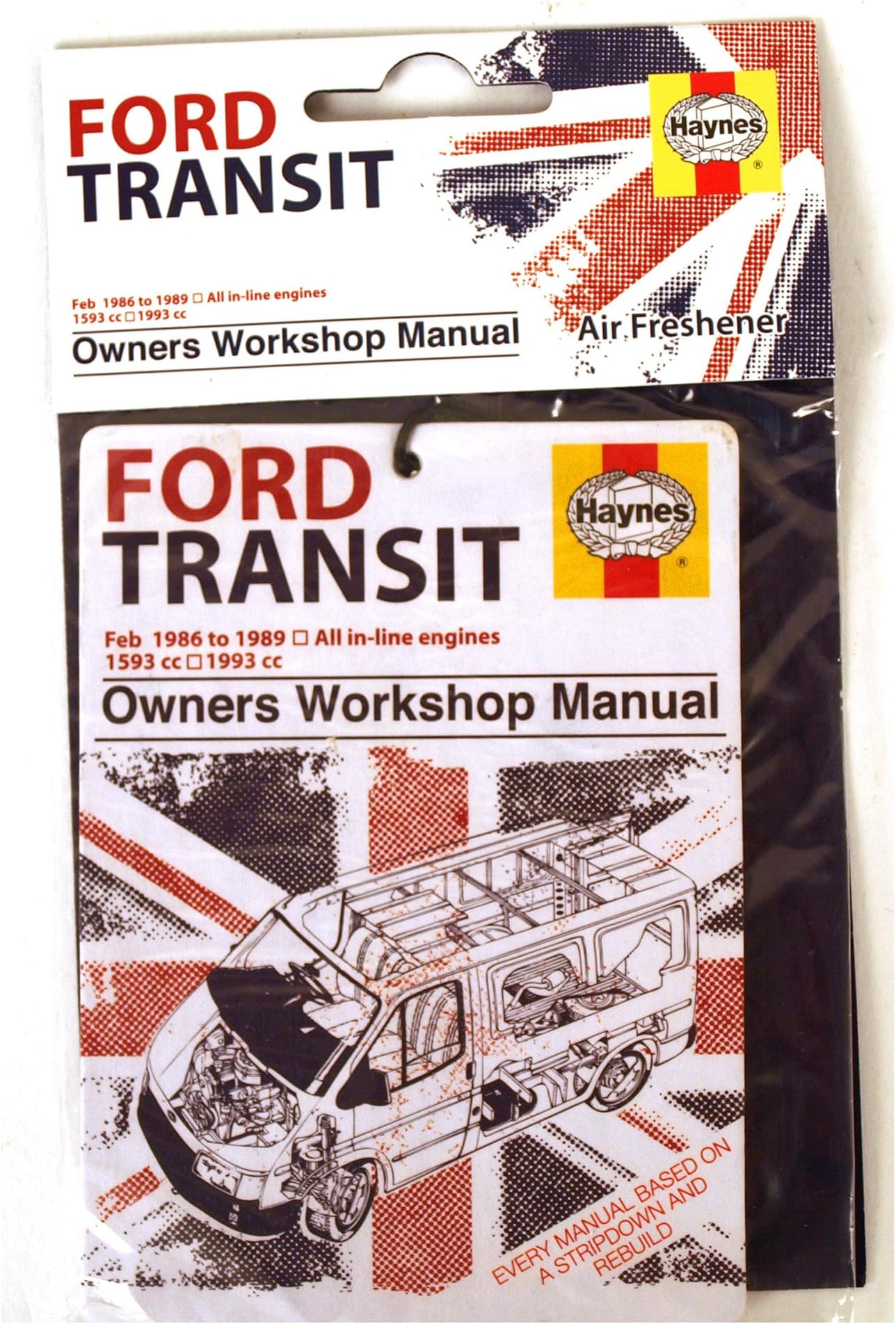 Car Air Freshener Haynes Ford Transit