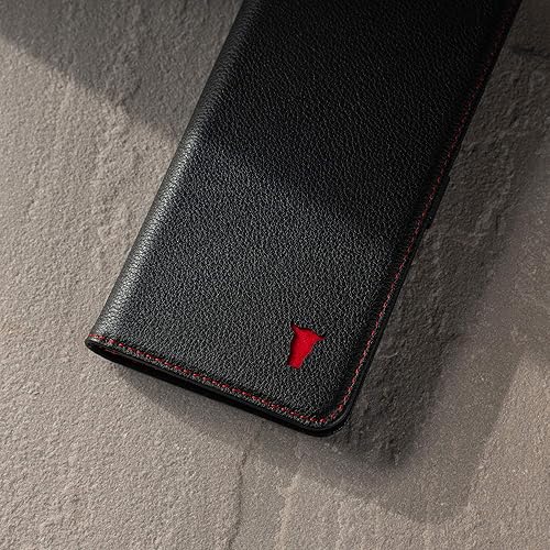 Miniatura 8 de TORRO Funda para teléfono celular compatible con Samsung Galaxy S20 FE y S20 FE 5G Funda de cuero de calidad auténtica con ranuras para tarjetas,