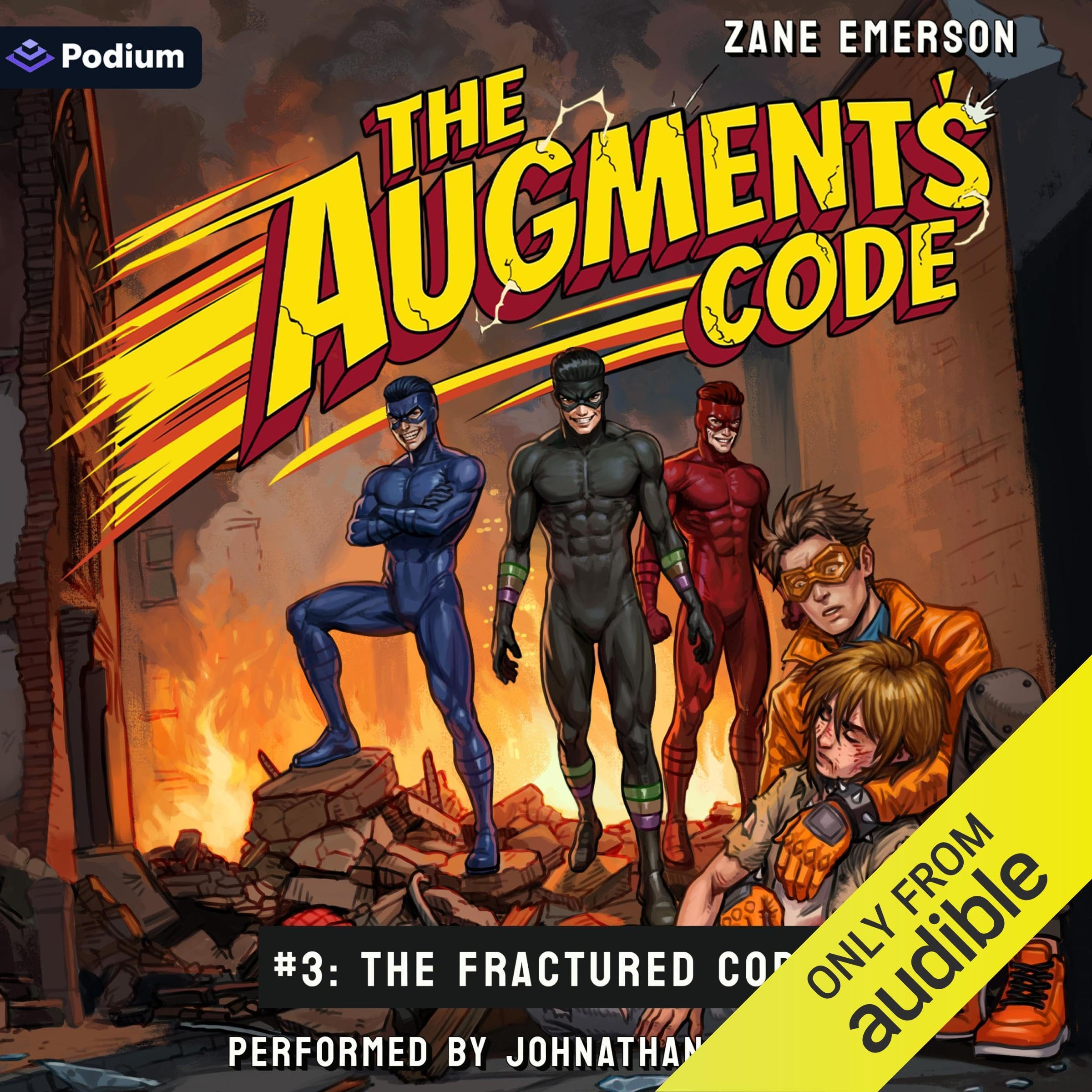 The Fractured Code: A Superhero LitRPG: The Augment's Code, Book 3