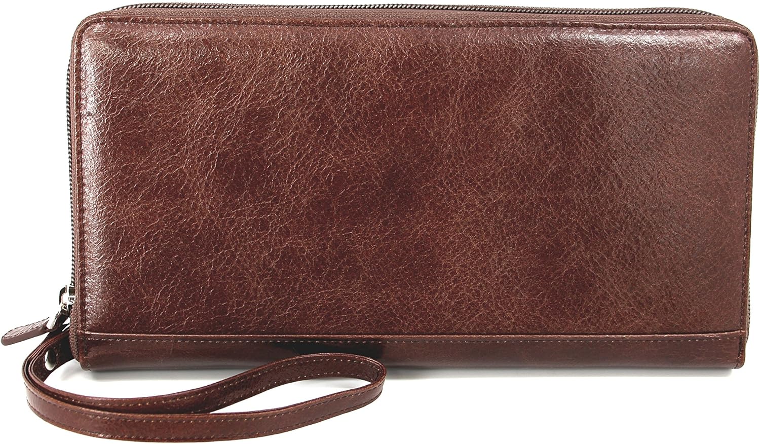 myBitti Italian leather Ziparound Family Passport Credit Card Travel