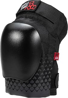 Triple Eight KP 44 Knee Pads – Heavy Duty Protection for Skateboarding, Inline Skating/Rollerblading, Roller Derby, and Biking