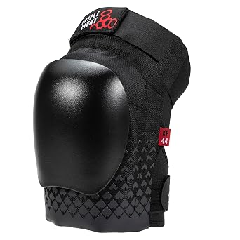 Triple Eight KP 44 Knee Pads Heavy Duty Protection for Skateboarding, Inline Skating/Rollerblading, Roller Derby, and Biking