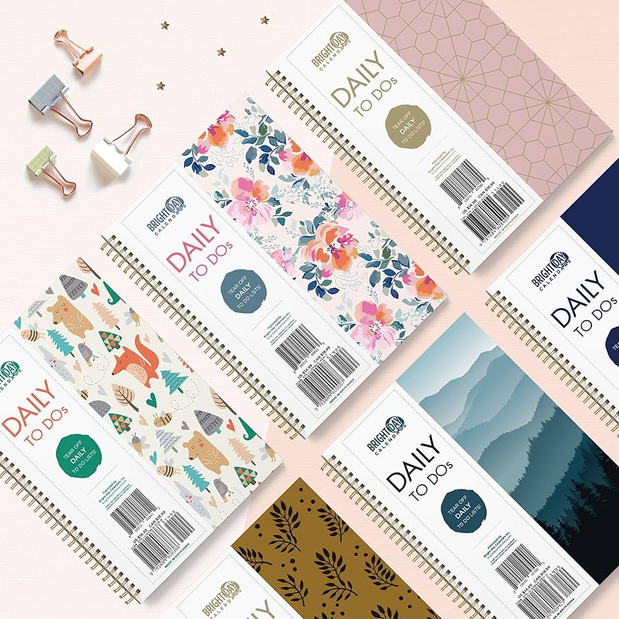 Amazon | Bright Day Calendars 行うリストデイリータスクの