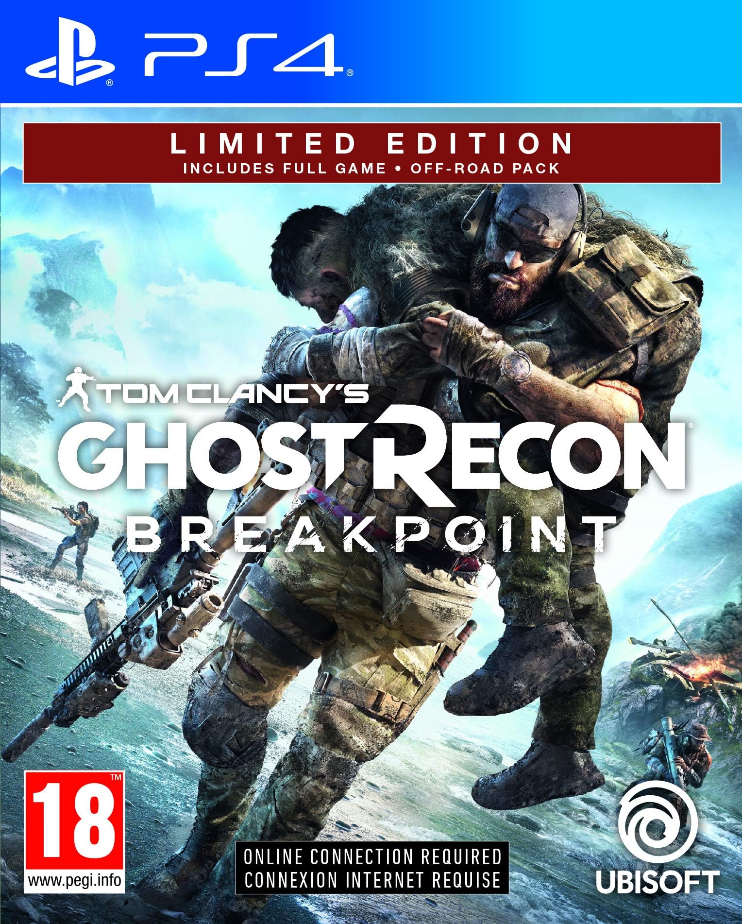 Tom Clancy's Ghost Recon Breakpoint Limited Edition (PlayStation 4) - UAE Version (Amazon Exclusive)