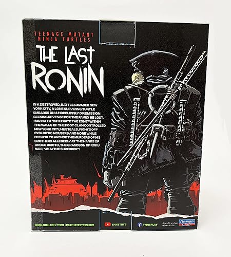 Miniatura 6 de PlayMates Teenage Mutant Ninja Turtles: The Last Ronin presenta una figura de acción exclusiva, multicolor