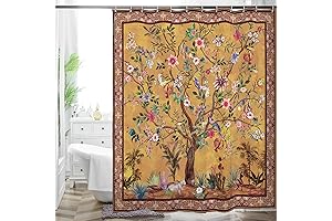 Bohemian Bathroom Curtain Tapestry Shower Curtain