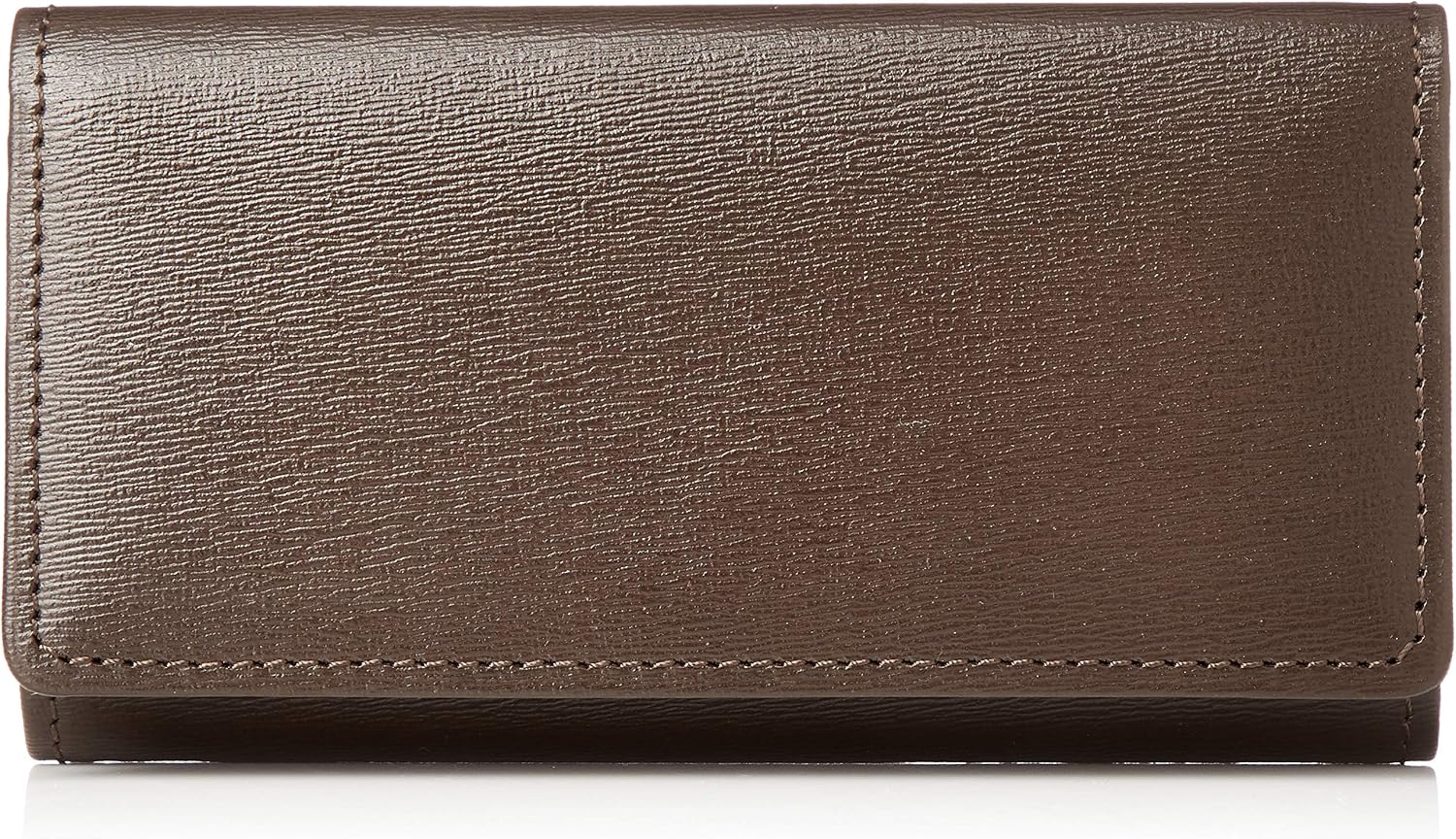 Prairie Box Calf Key Case, Venetian, Prairie Ginza, Chocolate
