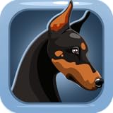 Doberman Dog Sticker Emojis - Gif Animated Keyboard App