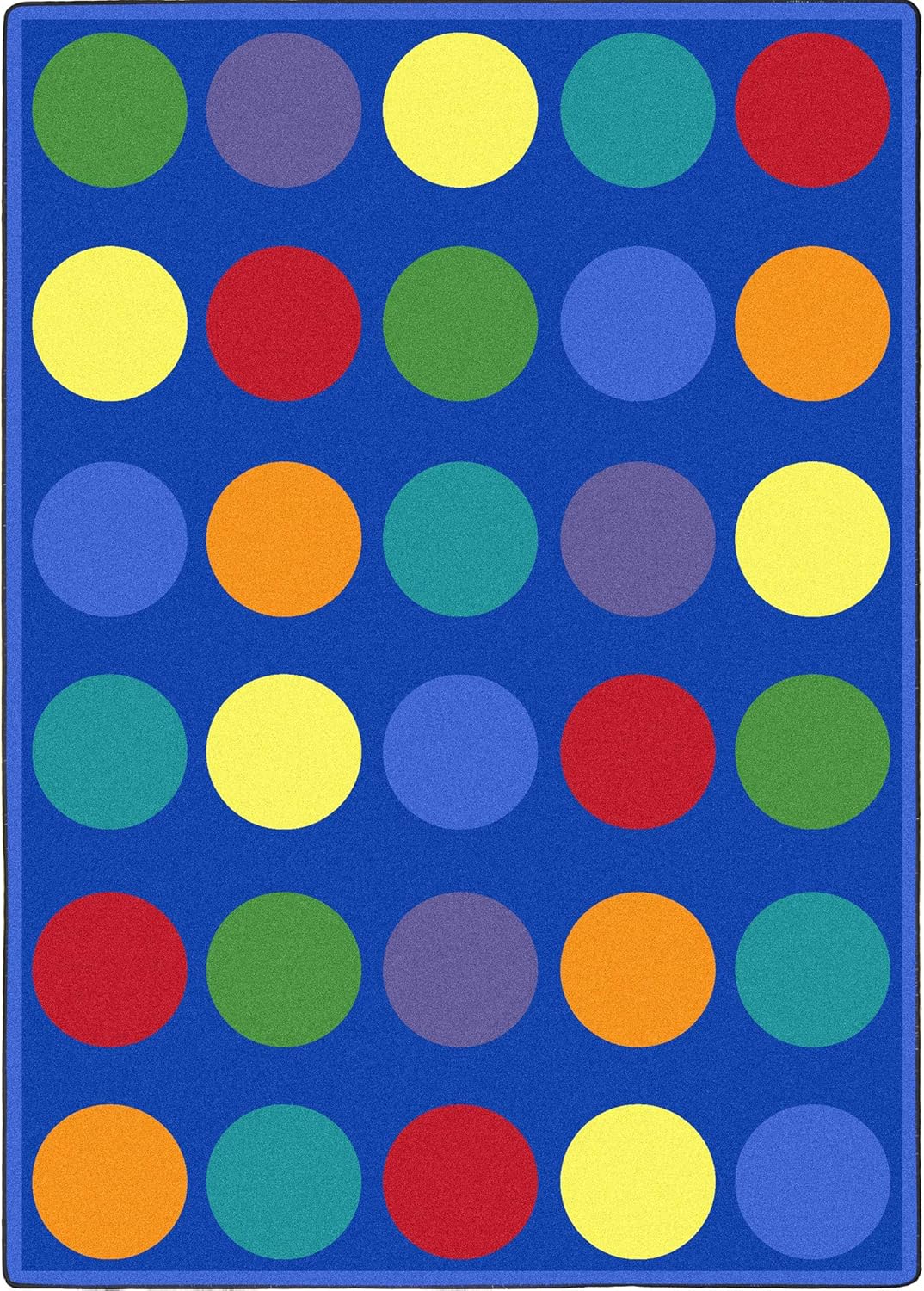 Joy Carpets Choose A Color 7'8" x 10'9" Area Rug in Color Multi