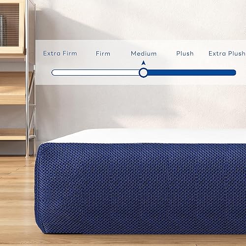 Miniatura 7 de Colchón de espuma viscoelástica de tres pliegues, colchón portátil de piso de 6 pulgadas, tamaño Queen, tapete plegable para viajes, campamento y