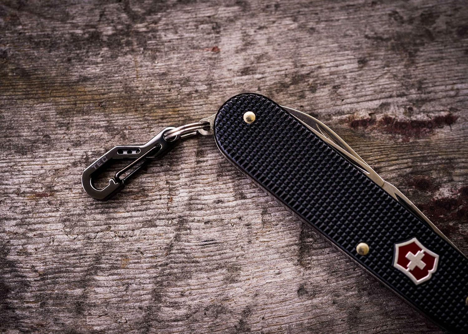 TEC Accessories - Python Clip - Stainless Steel - Gate Clip - Everyday Carry - Keychain Accessory