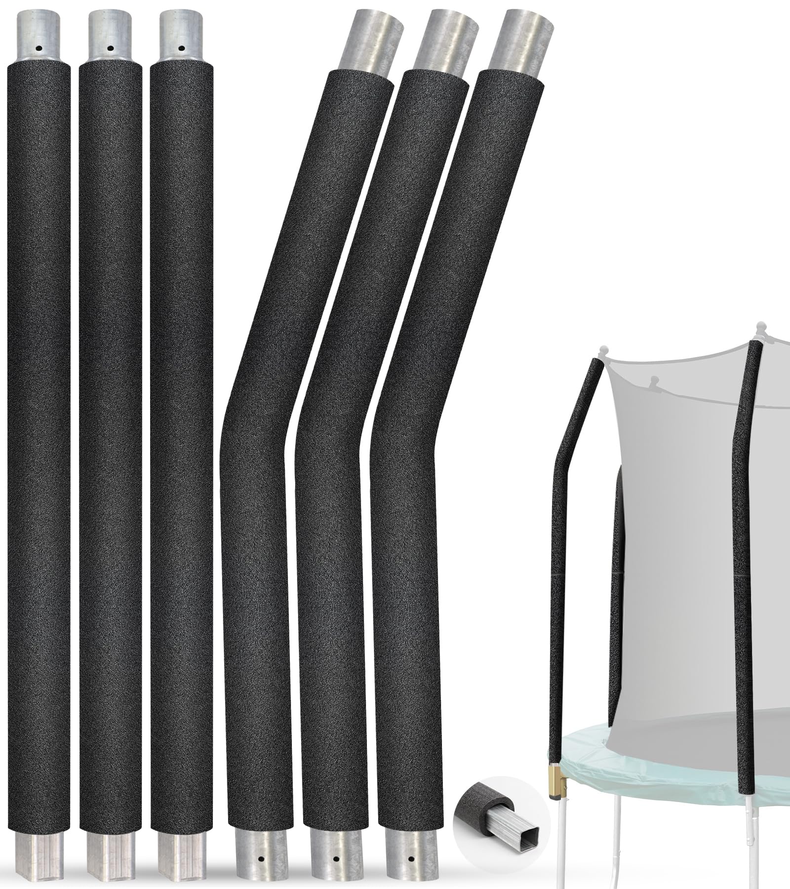 Trampoline Poles Replacement for Skywalker Or Jumpzylla Trampoline Net