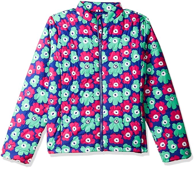 United Colors of Benetton Girls Quilted Regular fit Jacket
