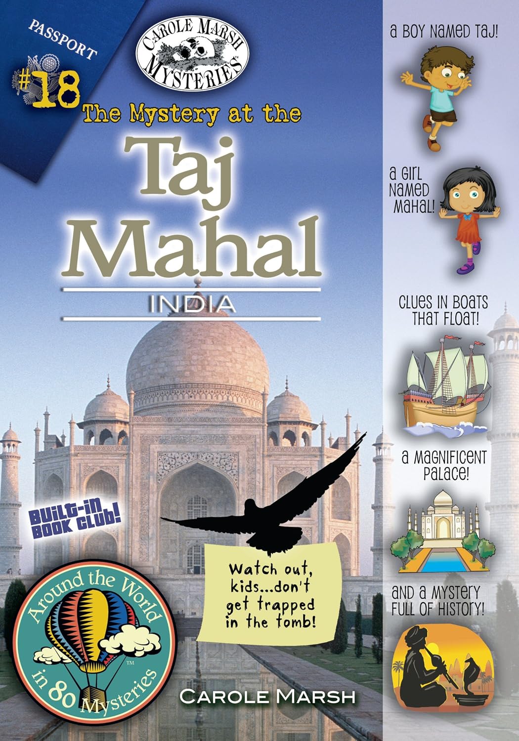 The Mystery of the Taj Mahal (India) (Around the World Book 18)