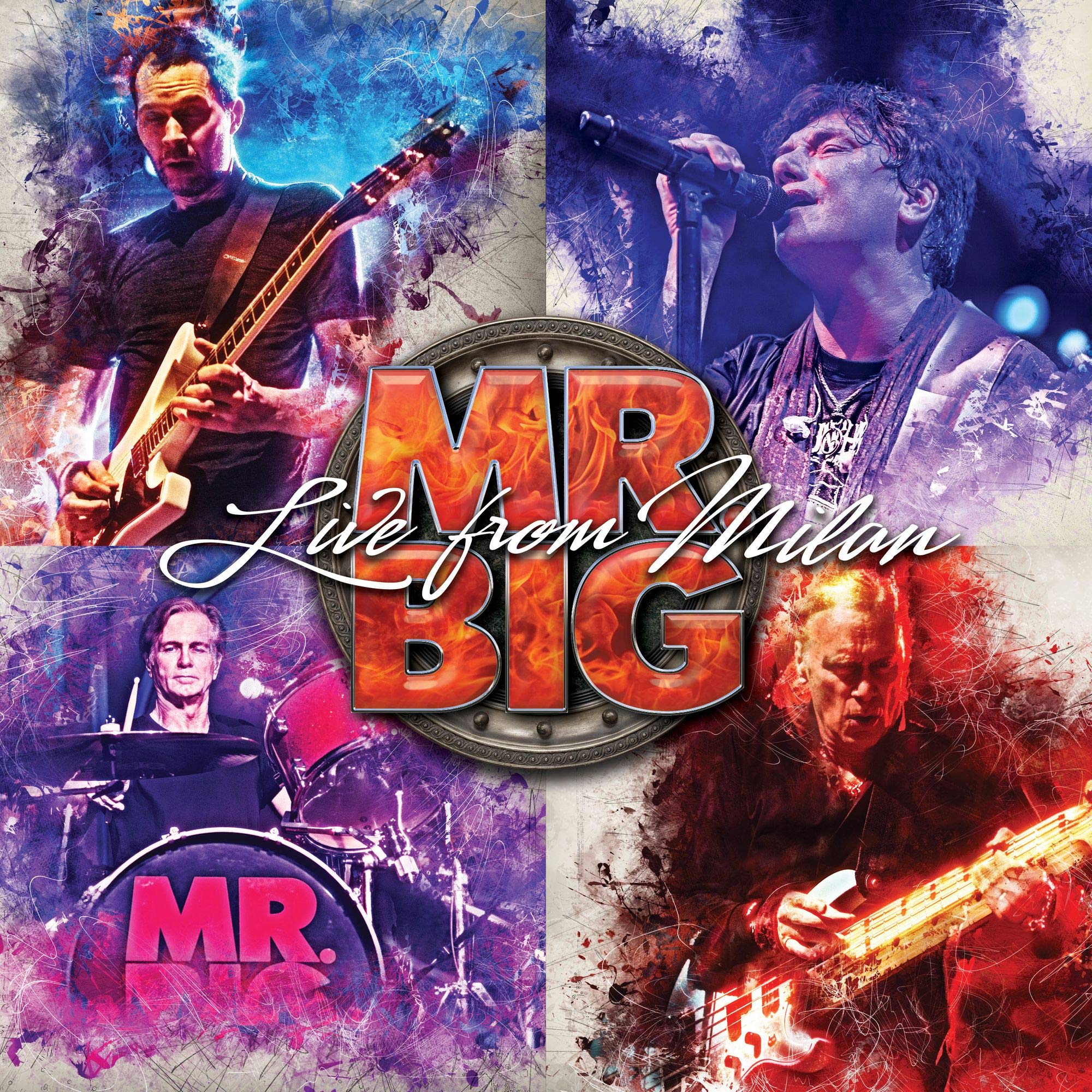 Live From Milan 2cd Blu Ray Audio Cd Mr Big Amazon Sg Music