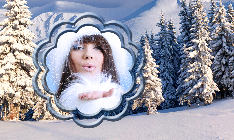Snow Fall Frame Snowfall Photo Frames:Amazon.com:Appstore for Android