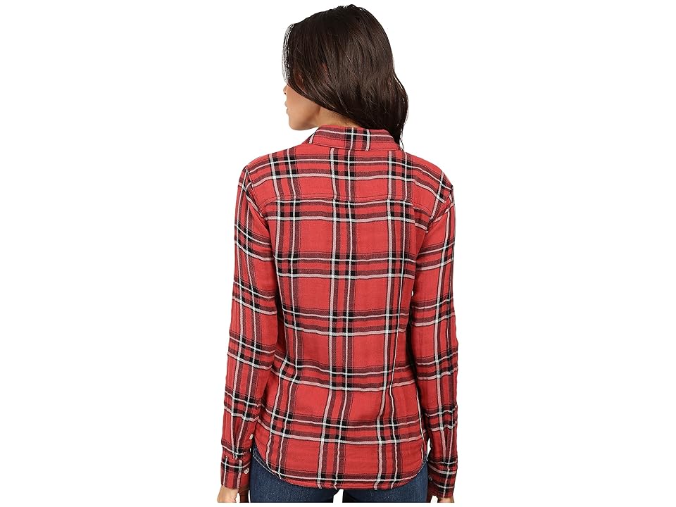 

Joe's Jeans Thatcher Shirt (Onxy/Ruby) Women's Clothing, Red